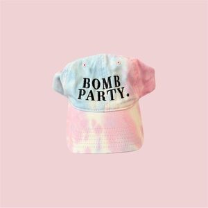 Bomb Party Tie-Dye Cap